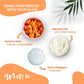 NutriGlow Advanced Organics Vitamin C Lightening Deep Moisture, Brightening Body Lotion - Swadesiicart