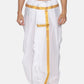 Sethukrishna Men White Readymade Cotton Dhoti | Swadesiicart