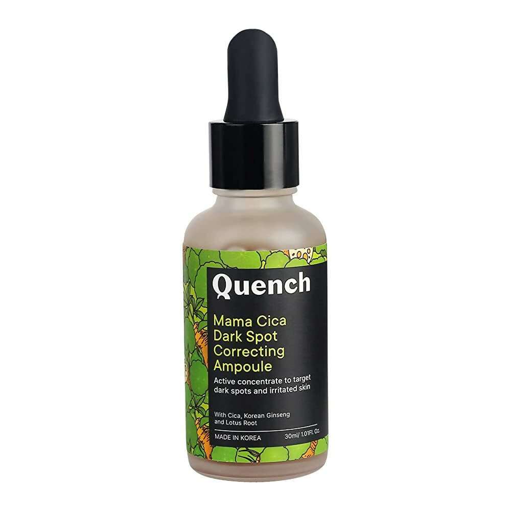 Quench Botanics Mama Cica Dark Spot Correcting Ampoule - Korean Skincare | Swadesiicart