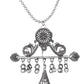 Cardinal Silver-Toned Oxidised Women Jewellery Set - Swadesiicart