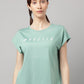 MKH Typography Printed Relaxed Fit Dri-FIT T-shirt - Swadesiicart