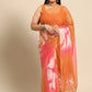 Ahalyaa Women's Traditional wear Saree - Orange | Swadesiicart