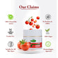 VI-JOHN Prakritik Tomato Face Pack Removes Tanning & Dead Cells Made With 100% Natural Bio Actives | Swadesiicart