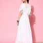 Ahalyaa Women's Traditional wear Ethnic Dress - White | Swadesiicart