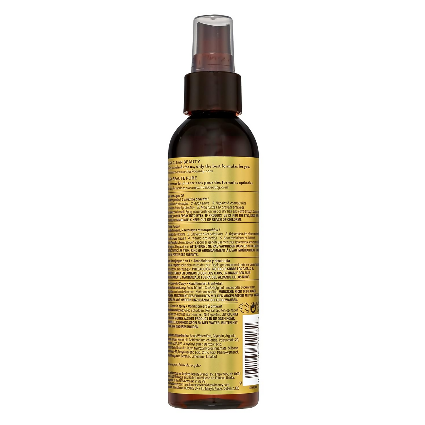 HASK Argan Oil 5-IN-1 Leave-IN-Conditioner Spray | Swadesiicart