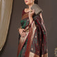 Anouk Woven Design Zari Banarasi Saree | Swadesiicart