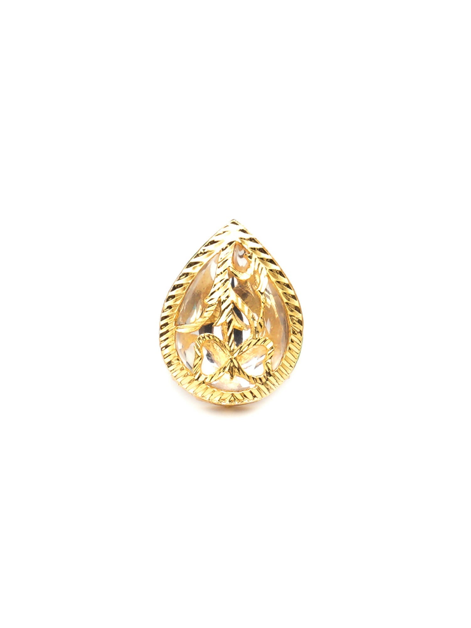 Kundan Ring (gold) - Ruby Raang | Swadesiicart