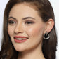 NVR Women's Western Silver Plated Circular Metal Hoop Earrings | Swadesiicart