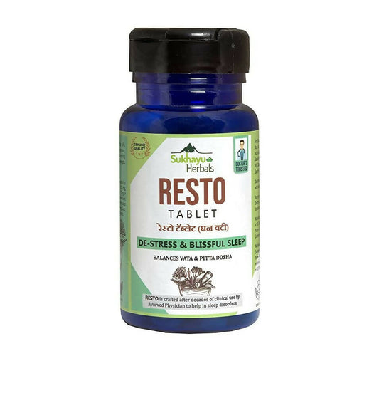 Sukhayu Herbals Resto Tablets - Sukhayu Herbals