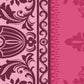 Dreamscape Pink & Beige Ethnic Motifs 144 TC Bedsheet with Pillow Covers - Swadesiicart