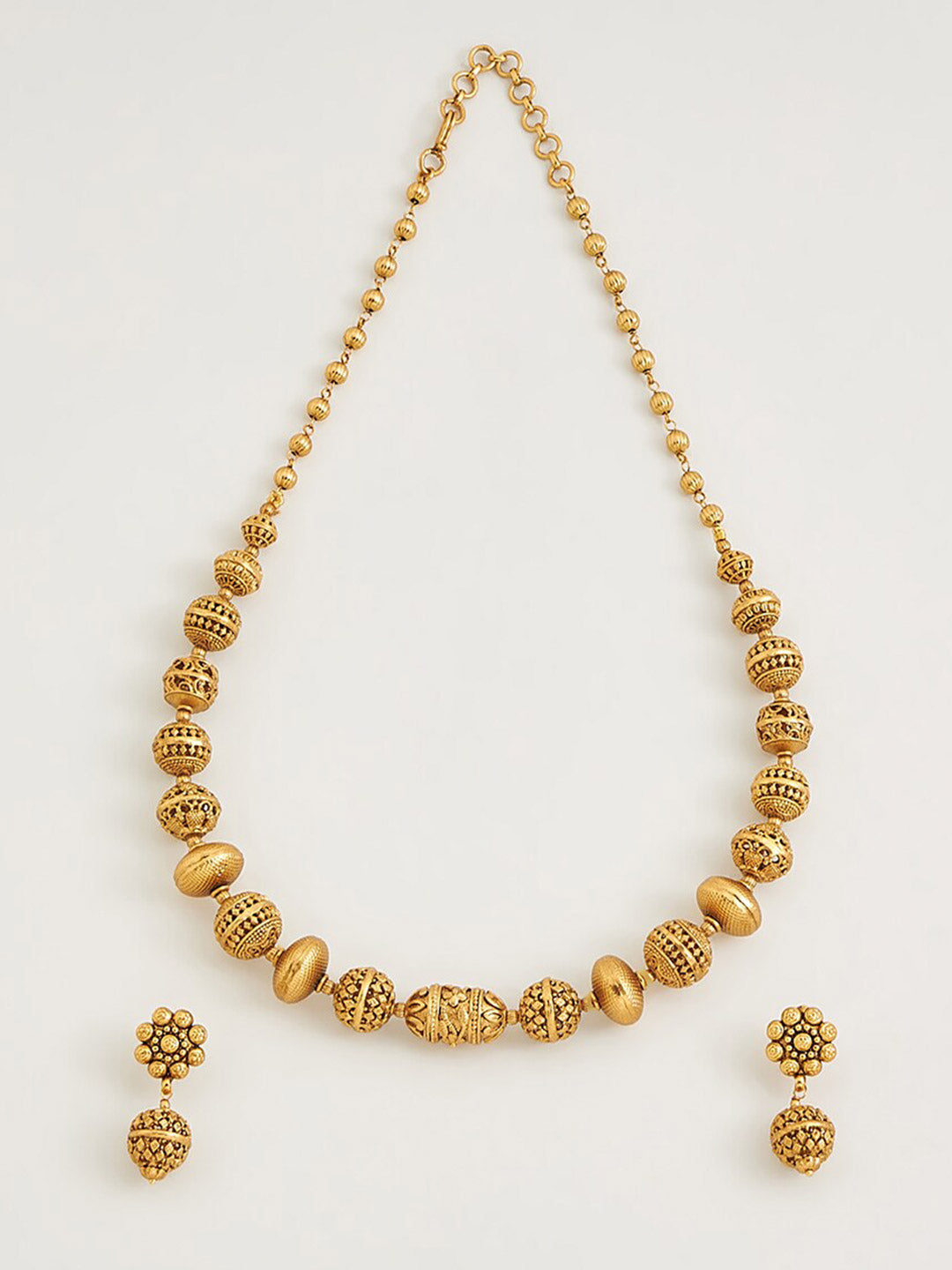 Kushal's Fashion Jewellery Women Gold-Toned Jewellery Set - Swadesiicart