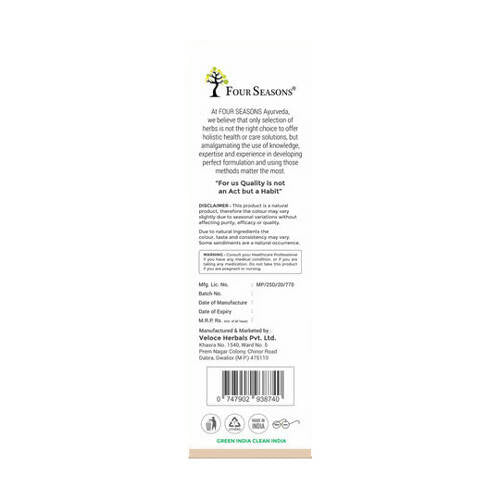 Four Seasons Triphala Juice - Swadesiicart