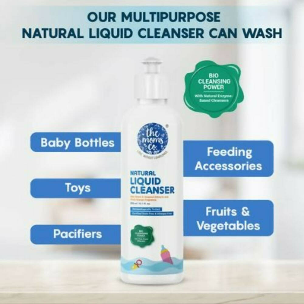 The Moms Co Natural Liquid Cleanser - Swadesiicart