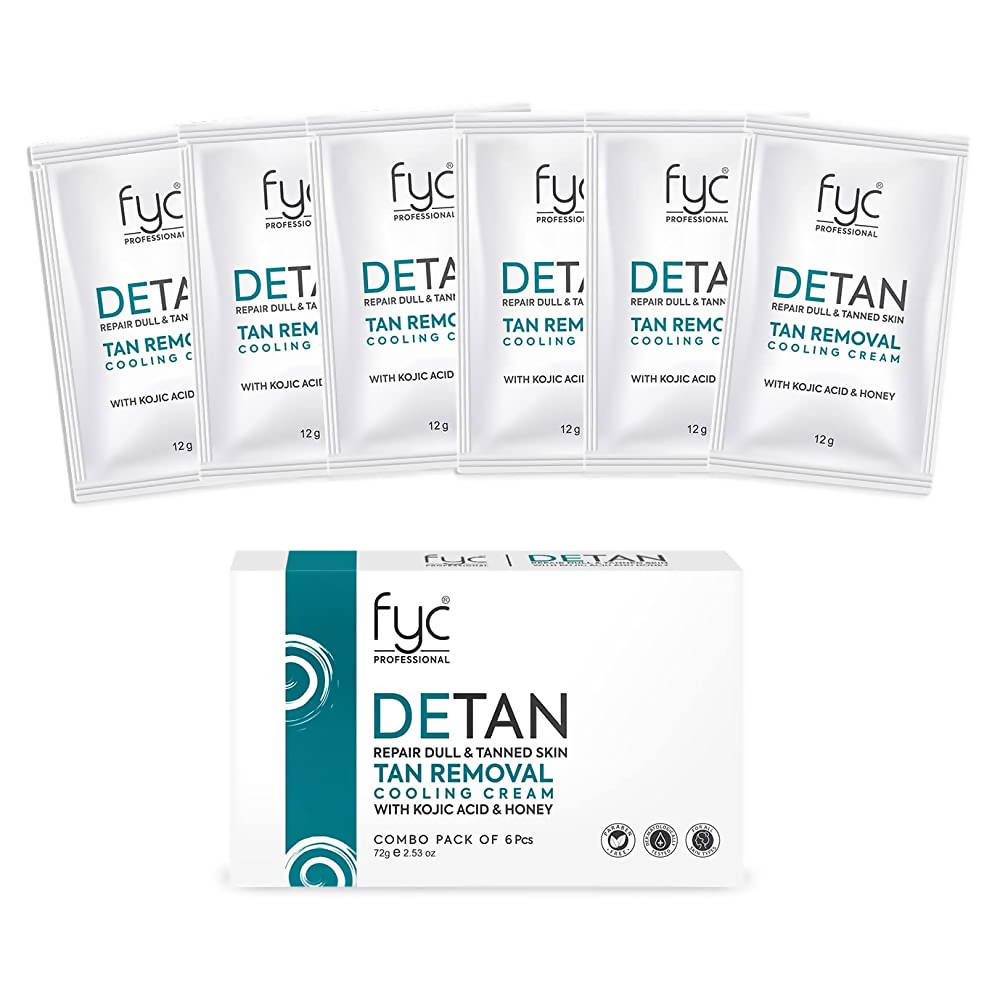 FYC Professional Detan Tan Removal Cooling Cream - Limited Time Offer - Swadesiicart