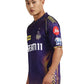 Kolkata Knight Riders Men Purple Printed Half Sleeves Jersey IPL, T20 | Swadesiicart