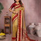 Aastha Fashion Mustard Kalamkari Silk Zari Woven Saree