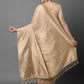 Mitera Cream-Coloured & Gold-Coloured Ethnic Motifs Silk Blend Banarasi Saree | Swadesiicart