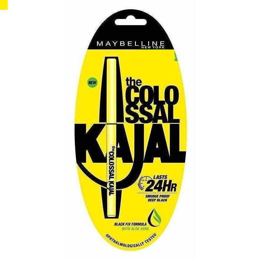 Maybelline New York Colossal Kajal,Black, 0.35g - Limited Time Offer
