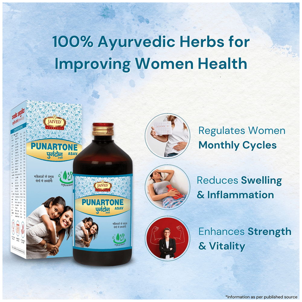 Jaived Ayurveda Punartone Asav | Swadesiicart