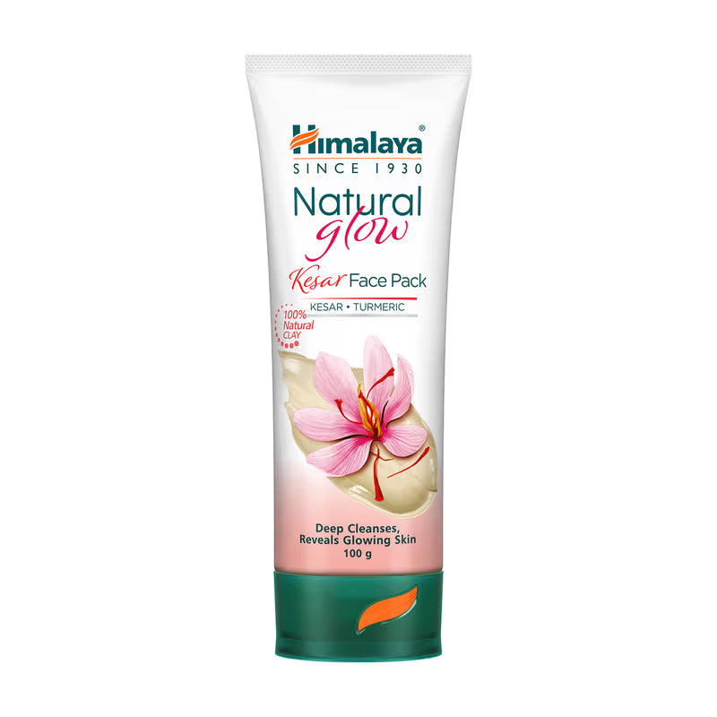 Himalaya Natural Glow Kesar Face Pack | Ayurvedic Saffron Face Mask for Radiant Skin