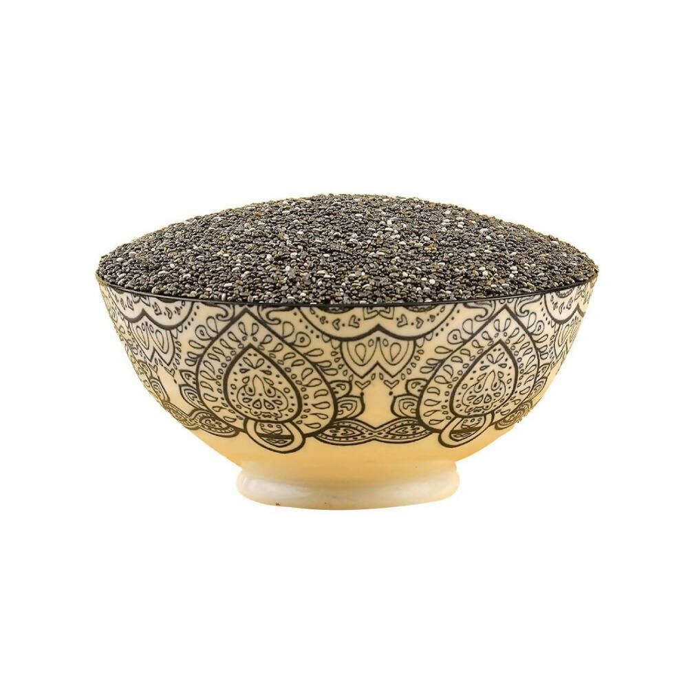 Ajfan Premium Raw Black Chia Seeds | Swadesiicart