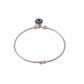 NVR Women Silver Evil Eye Adjustable Bracelet - Swadesiicart