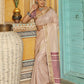 Shree Shyam Fashion Wine Linen Saree