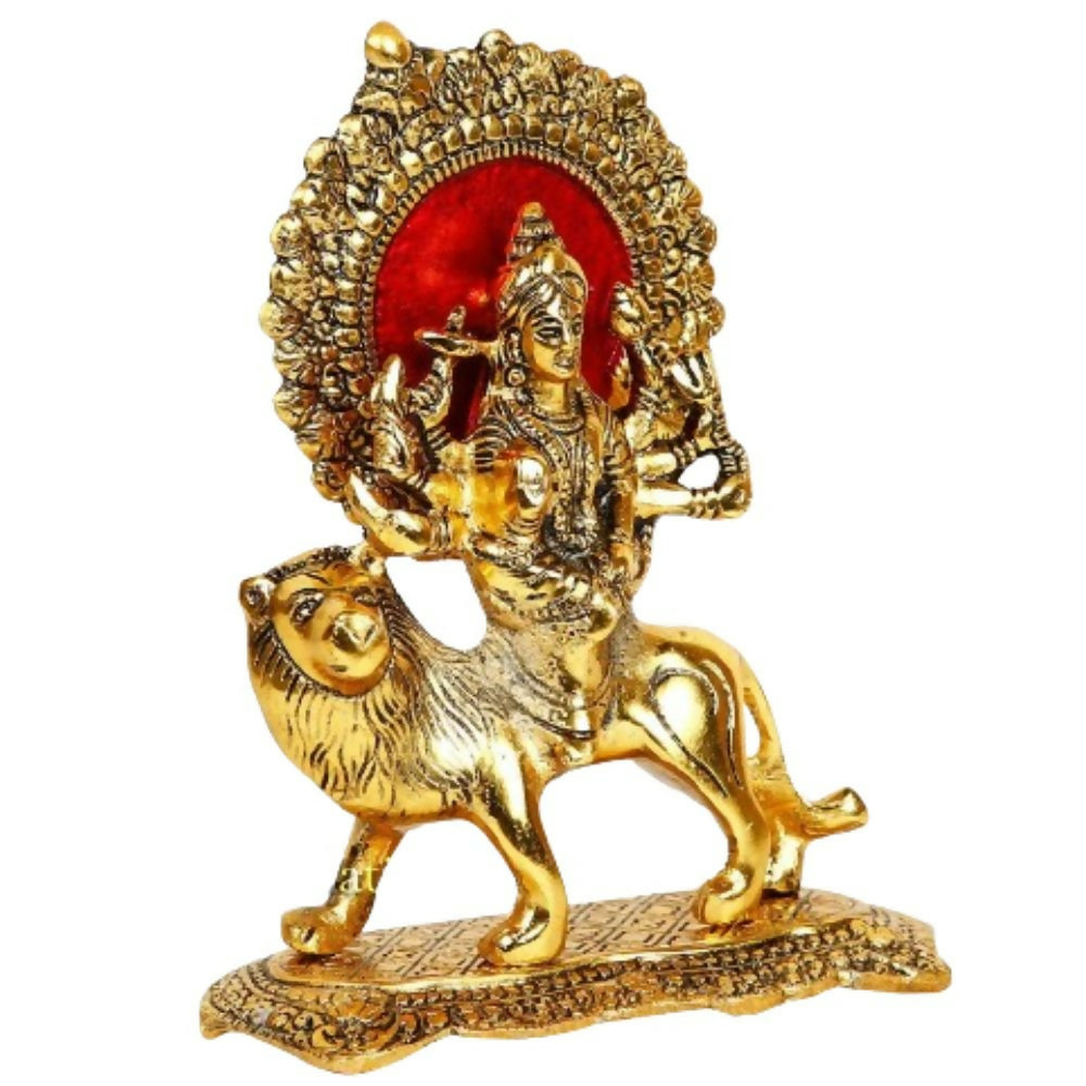 Craftvatika Durga Devi Maa Murti Sherawali - Swadesiicart