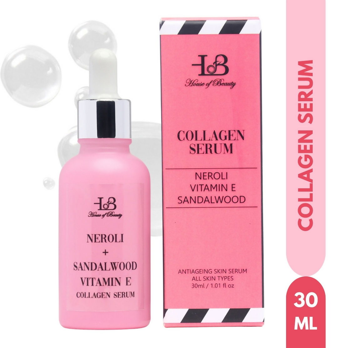 House of Beauty Collagen Serum With Vitamin E - Swadesiicart