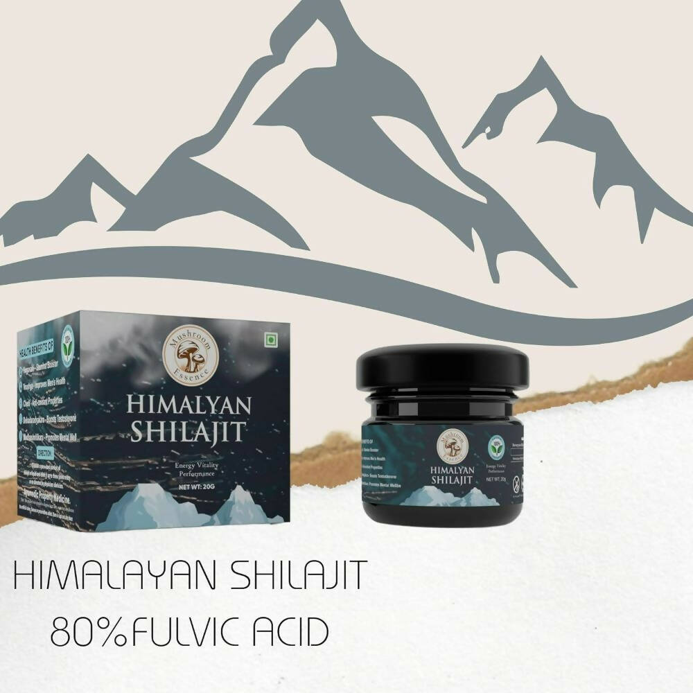 Mushroom Essence Pure Himalayan Sj Resin | Swadesiicart