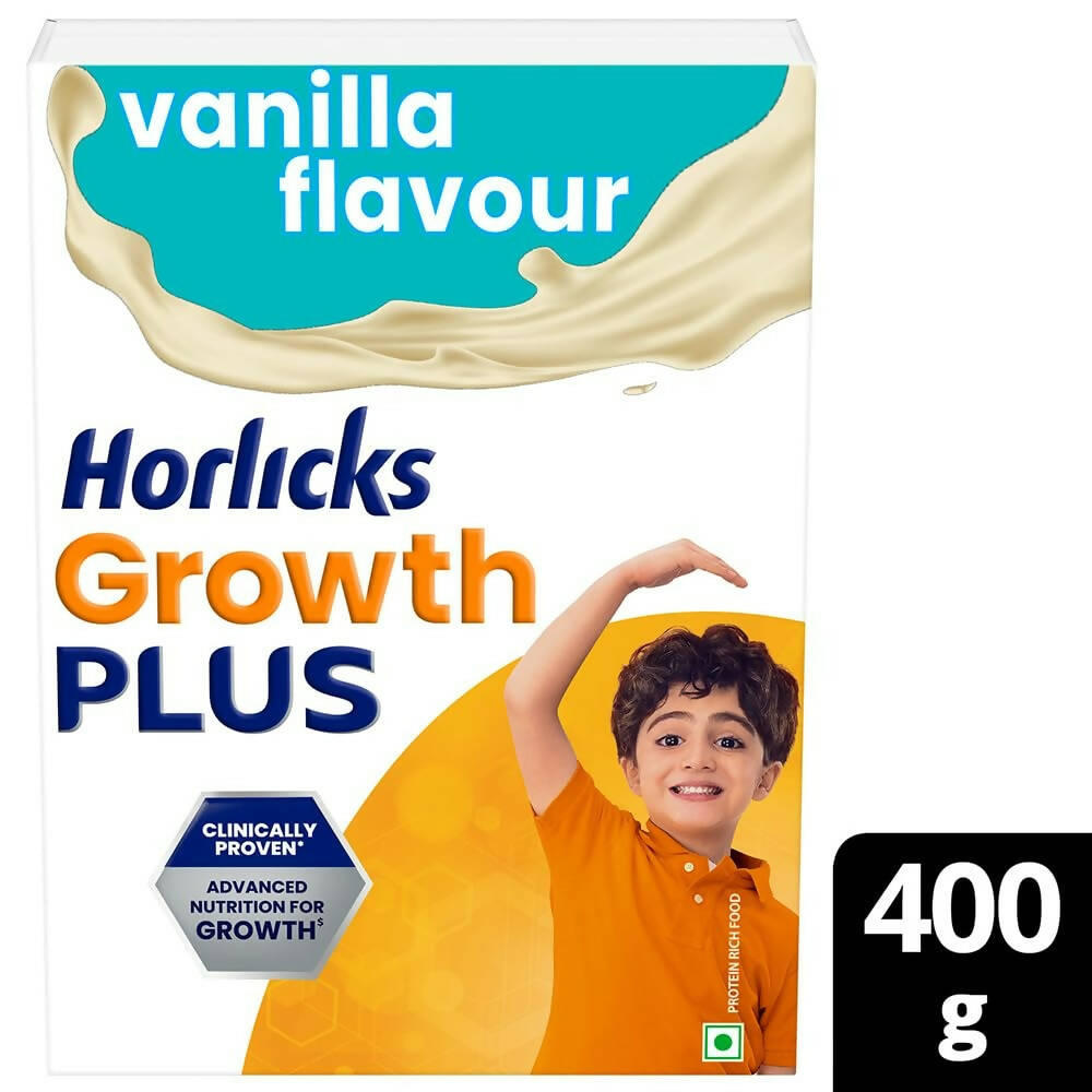 Horlicks Growth Plus Health & Nutrition Drink for Kids Faster Growth with Protein - Swadesiicart