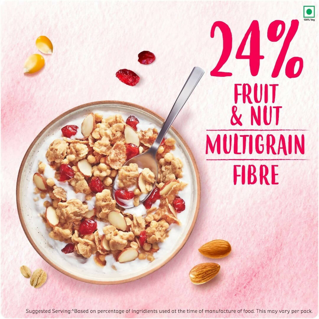 Kellogg's Crunchy Granola Almonds & Cranberries - Swadesiicart