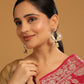 Nuyug 22K Gold Plated White Stone Studded Contemporary Mini Jhumki Dangler Earrings | Swadesiicart