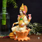 Shri balaji craft Marble Lakshmi Ji Sculpture for Pooja Room - Swadesiicart