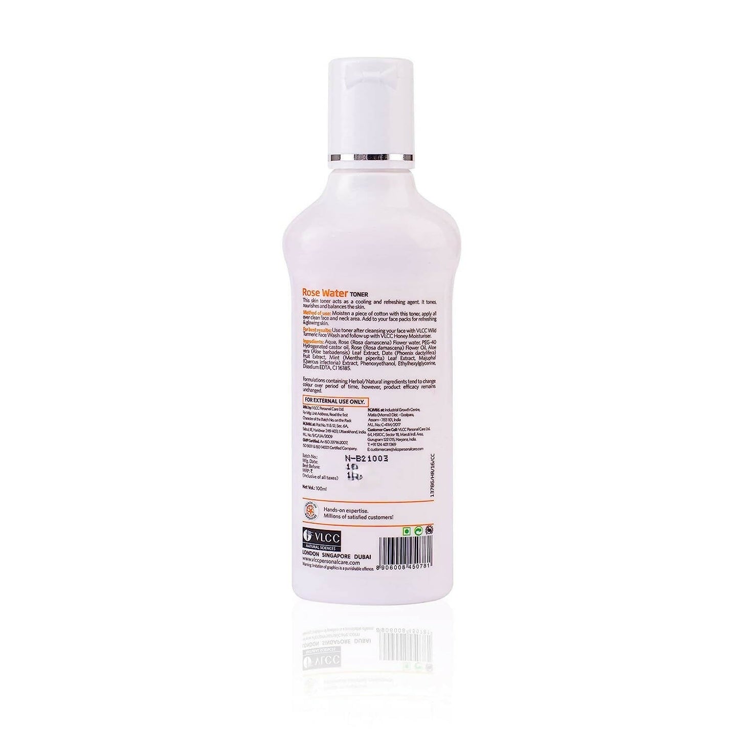 VLCC Skin Defense Rose Water Toner - Swadesiicart
