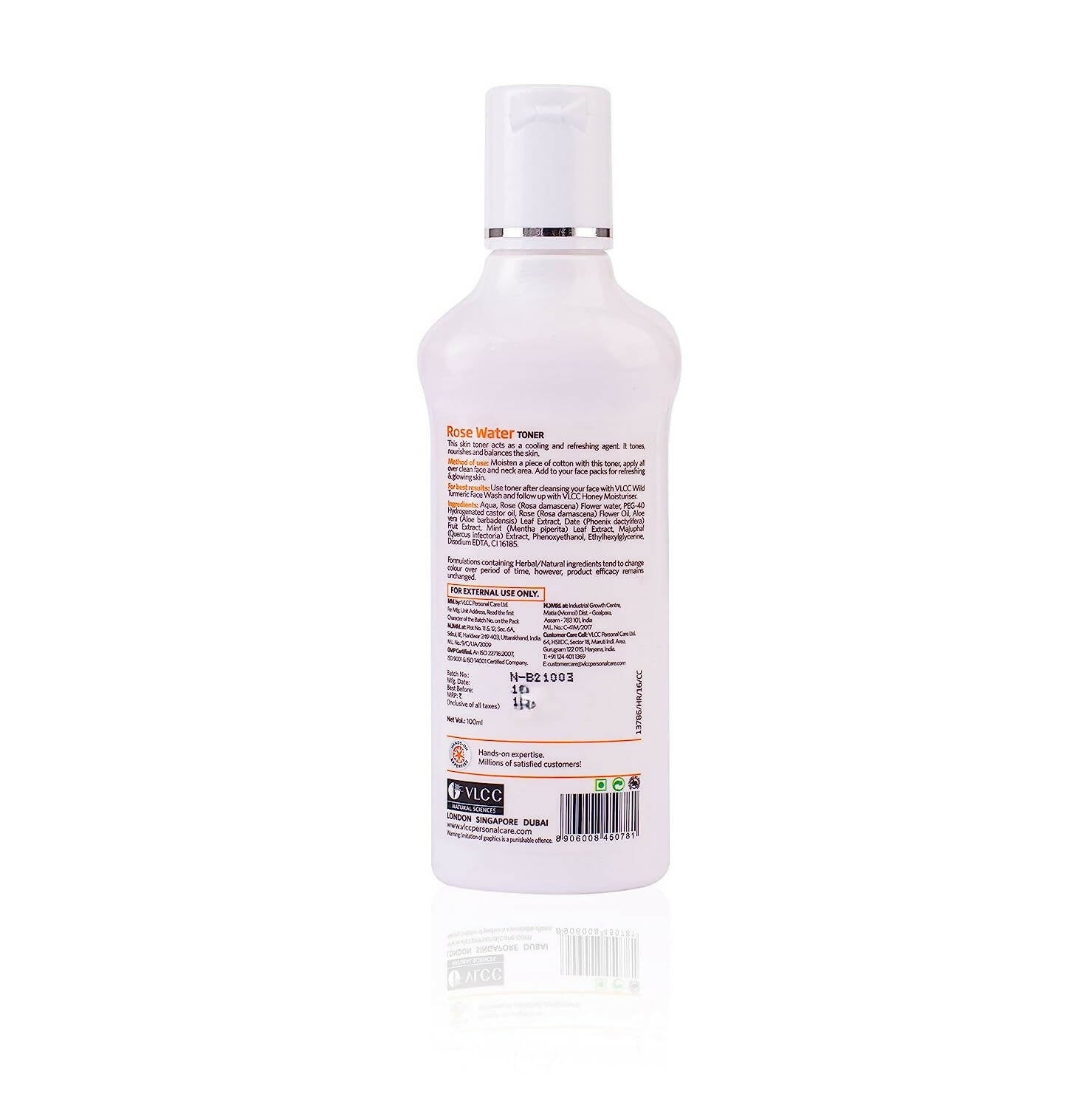 VLCC Skin Defense Rose Water Toner - Swadesiicart