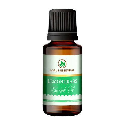 Korus Essential Lemongrass Essential Oil - Therapeutic Grade - Just Jaivik
