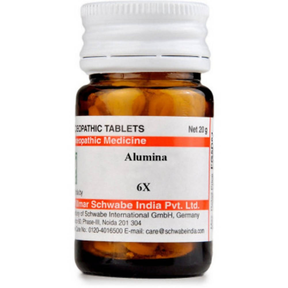 Dr. Willmar Schwabe India Alumina Trituration Tablets | Swadesiicart