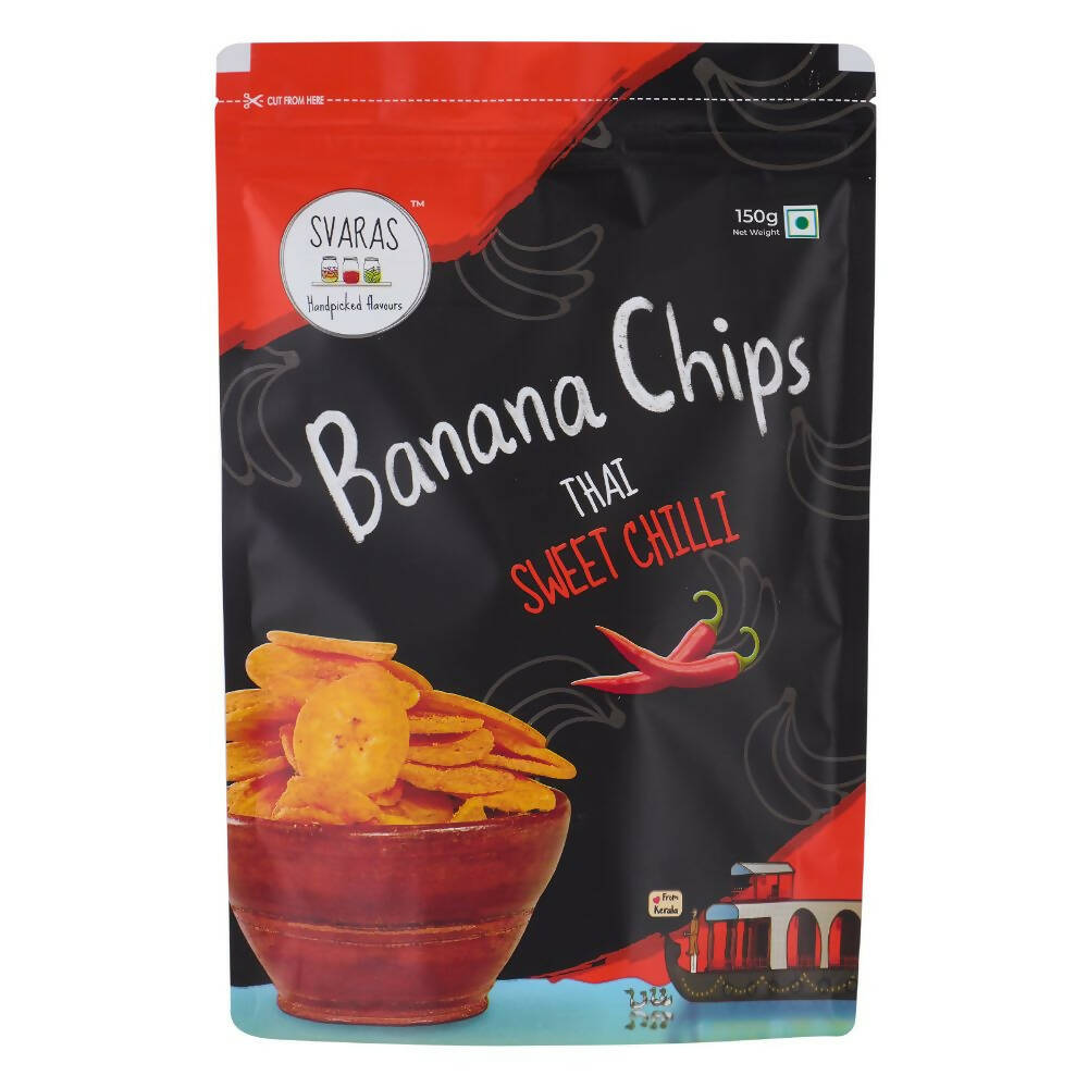 Svaras Kerala Banana Chips Thai Sweet Chilli - Swadesiicart