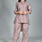 Morchari Digital Print Semi Muslin Co-Ord Set Top & Trouser-Multicolor - Swadesiicart