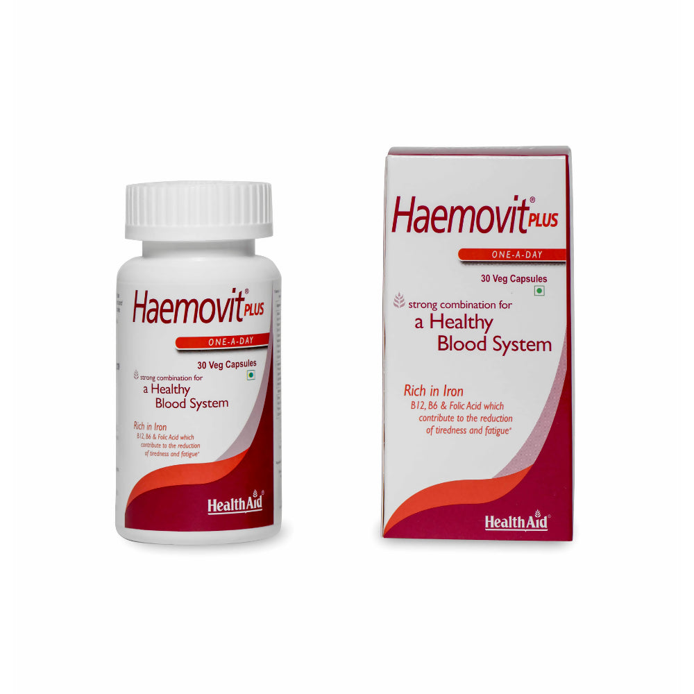 HealthAid Haemovit Plus Capsules - HealthAid