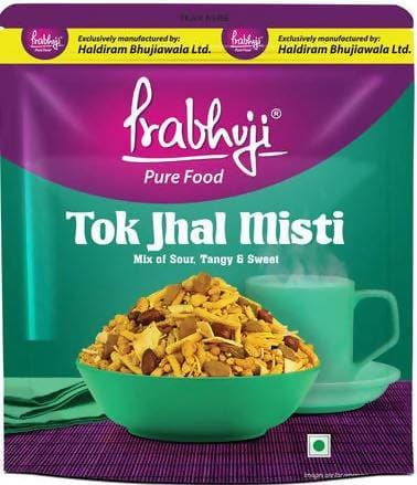 Haldiram's Prabhuji Tok Jhal Misti | Bengali-Style Sweet, Spicy & Tangy Snack Mix