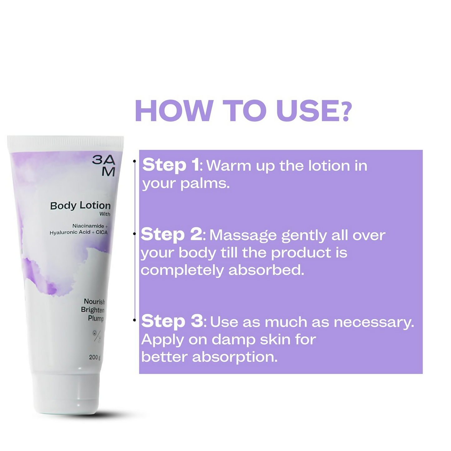 3 AM Tvach Body Lotion | Swadesiicart