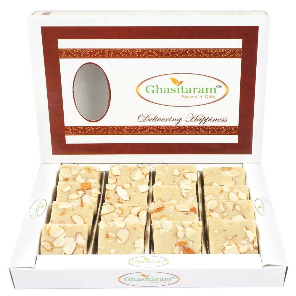 Ghasitaram Pure Badam Barfi | Swadesiicart