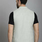 Even Apparels Nehru Jacket With Welt Pockets - Green | Swadesiicart