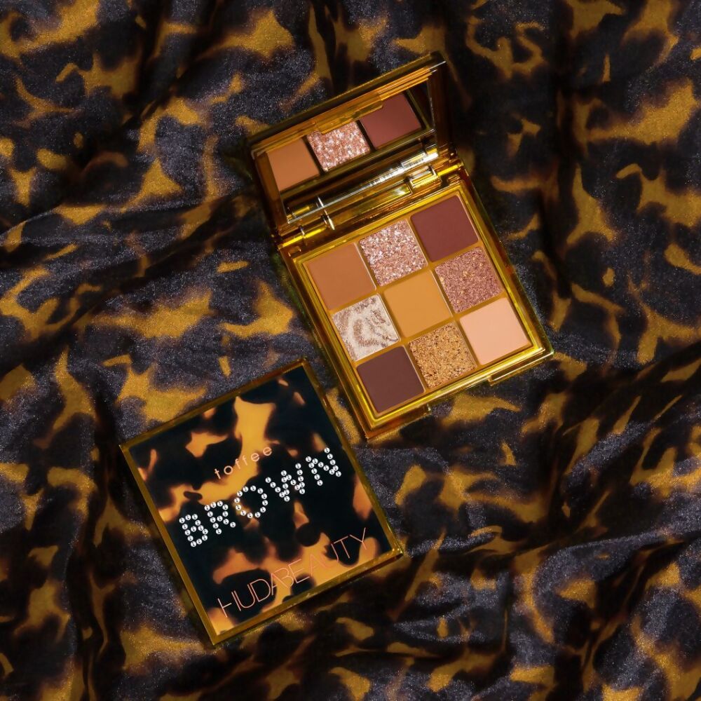 Huda Beauty Brown Obsessions Eyeshadow Palettes - Toffee | Swadesiicart