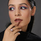 Blush Pink Ring- Ruby Raang | Swadesiicart