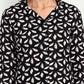 Alvano Beautiful Floral Print Co-ord set for Women's and Girls Rayon (Black) - Swadesiicart