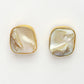 NVR Women's Gold-Polished Mother of Pearl Handcrafted Jewellery Set - Swadesiicart