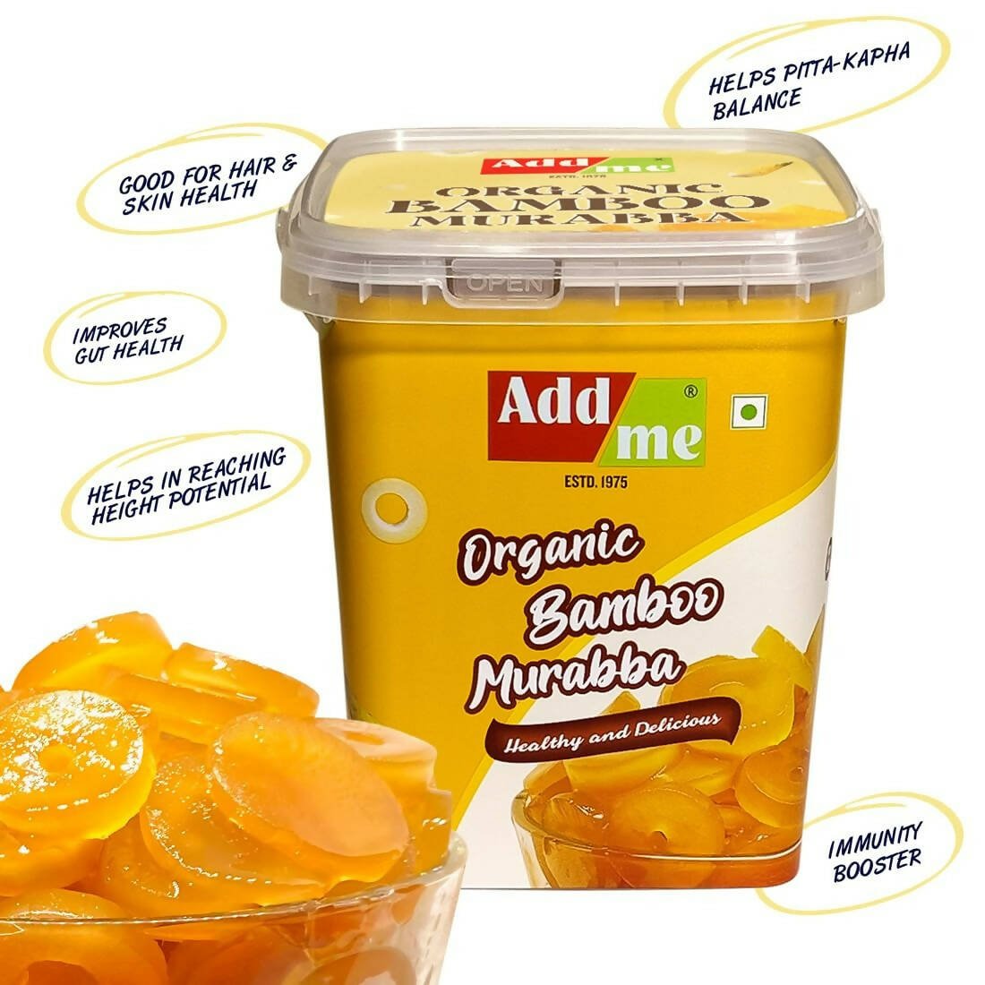 Add me Organic Bamboo Murabba | Swadesiicart